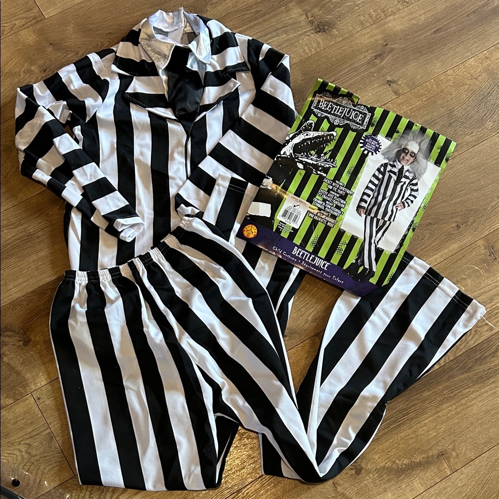 Kid's Deluxe Beetlejuice Costume